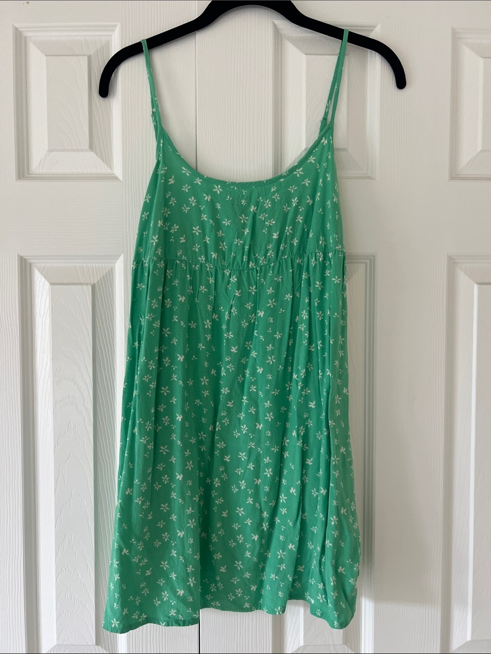 wild fable Green Mini Dress with White Floral Print